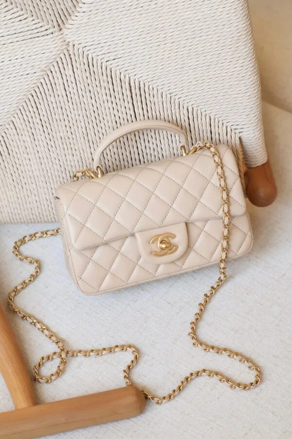 Chanel Mini Flap Bag with Top Handle