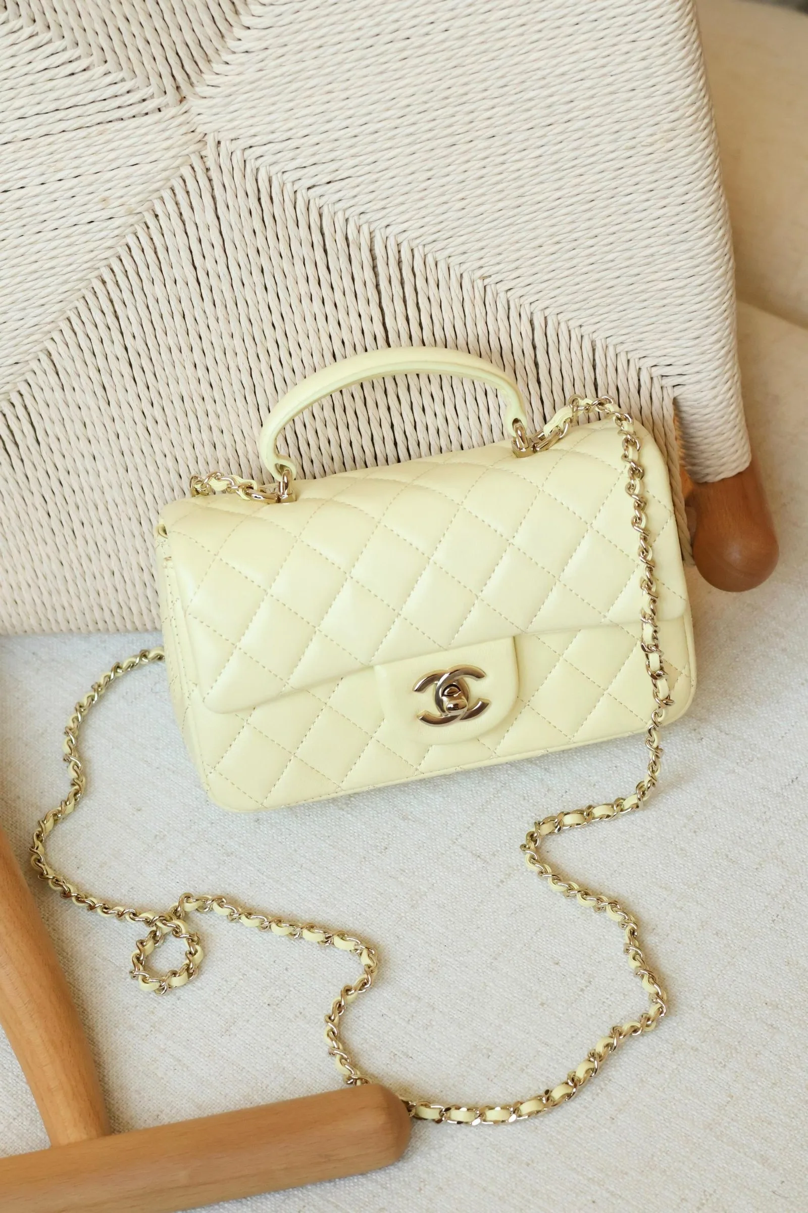 Chanel Mini Flap Bag with Top Handle
