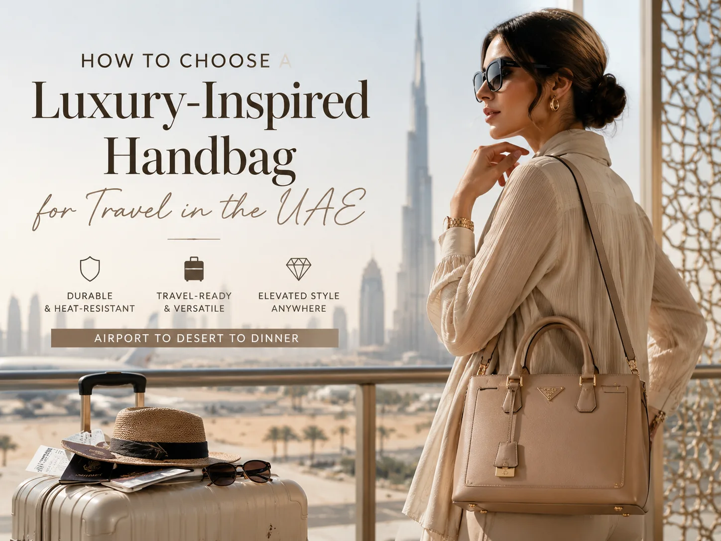 How to Choose a Luxury-Inspired Handbag for Travel in the UAE