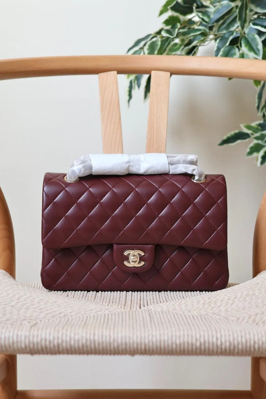 25cm Designer Flap Bag – Chanel Style | Dubai