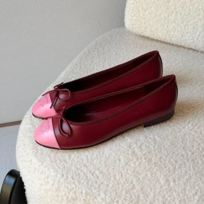Classic Quilted Ballerina Flats | Elegant Comfortable Shoes - Worn Style