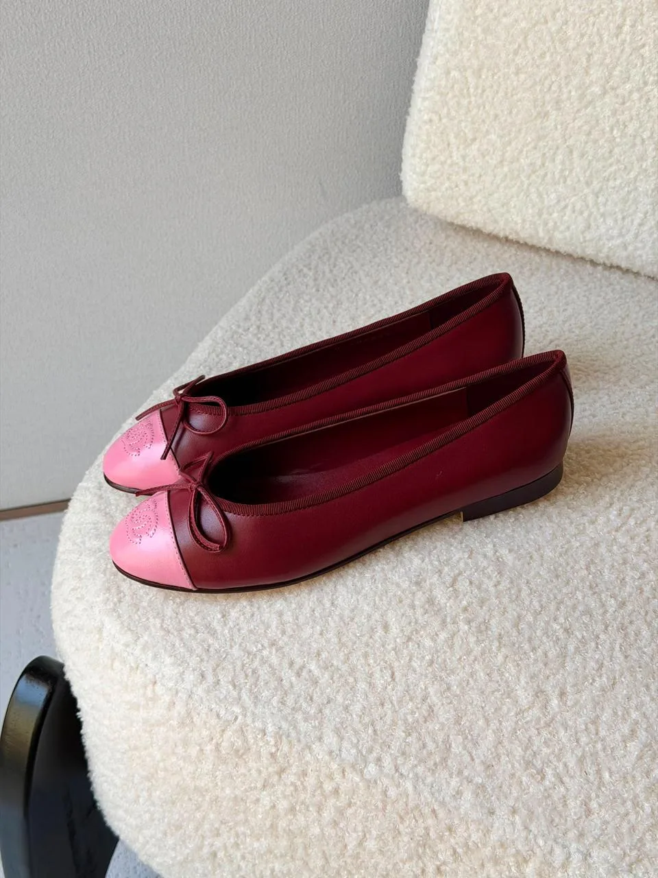 Classic Quilted Ballerina Flats | Elegant Comfortable Shoes - Worn Style