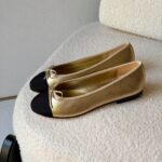 Classic Quilted Ballerina Flats | Elegant Comfortable Shoes