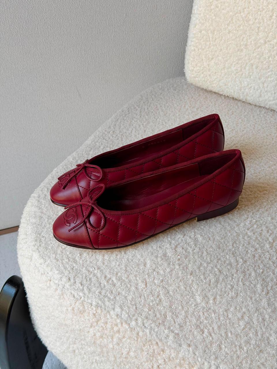 Classic Quilted Ballerina Flats | Elegant Comfortable Shoes