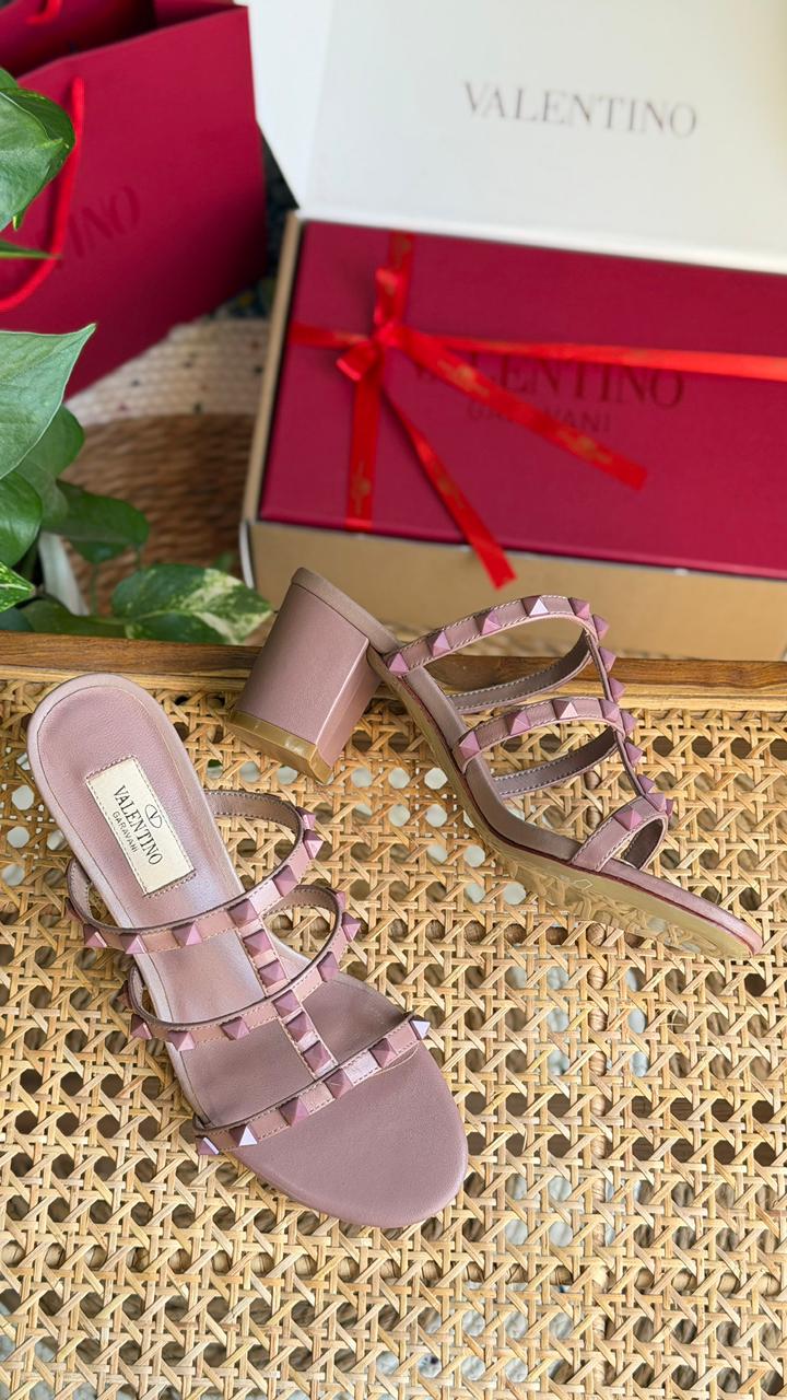 Pointed-Toe Slingback Heels - Side View