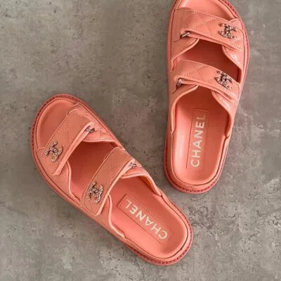 Quilted Leather Open-Toe Sandals - View 11