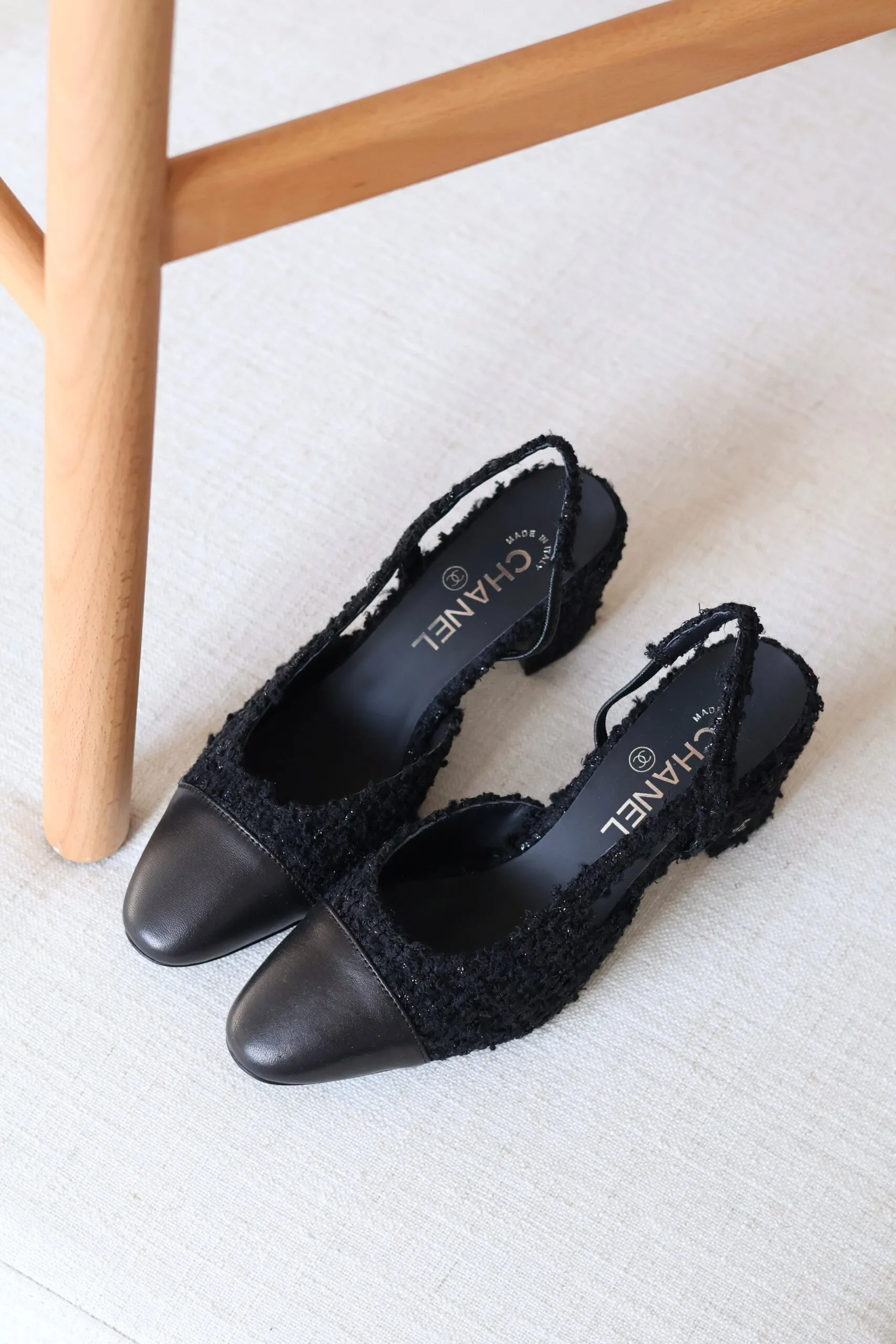 Two-Tone Slingback Heel 65mm – Women's Mid Heel Dress Shoe | UAE - View 13