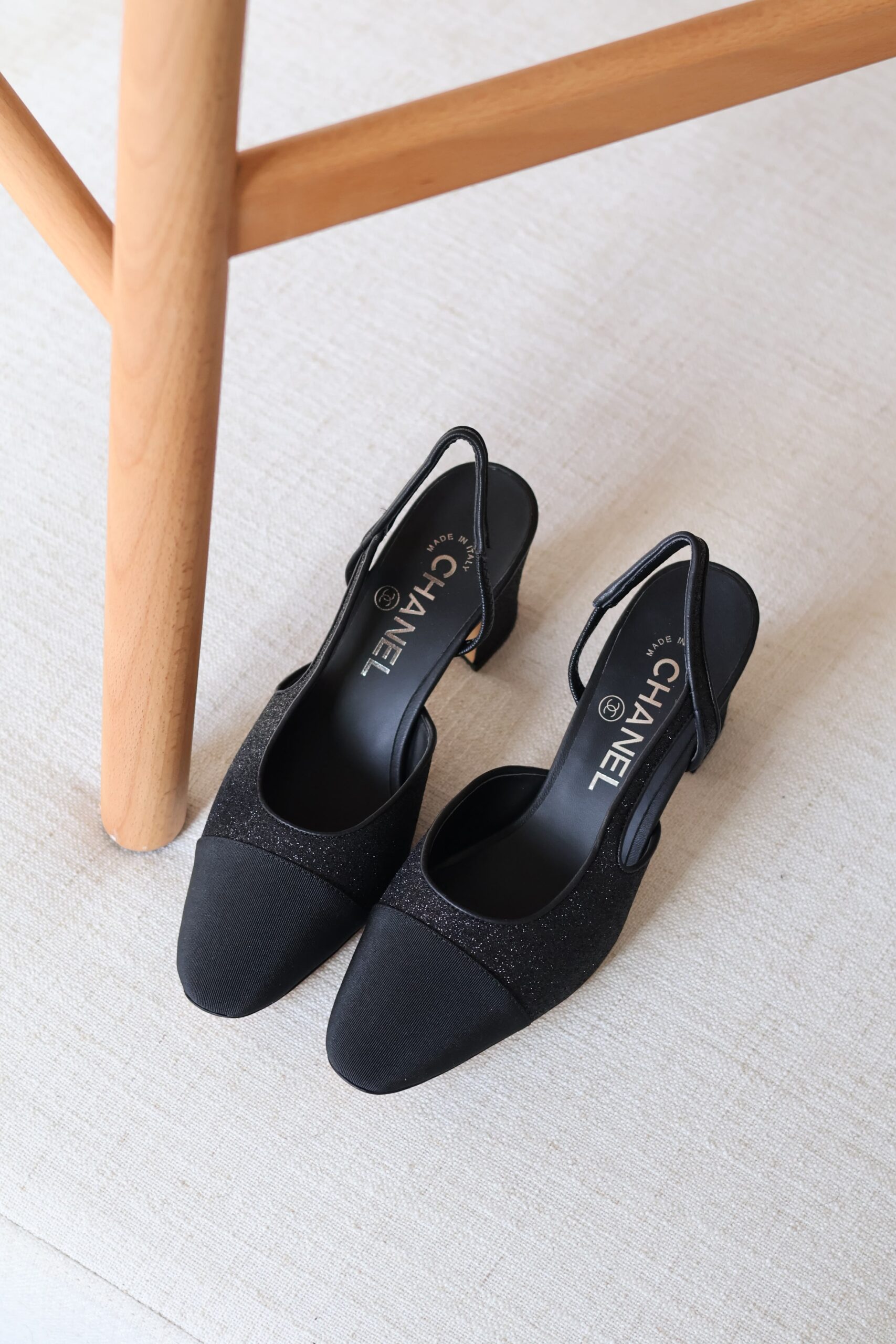 Two-Tone Slingback Heel 65mm – Women's Mid Heel Dress Shoe | UAE - View 11