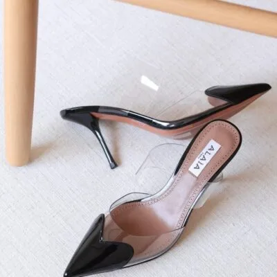 Alaïa Le Coeur Mules