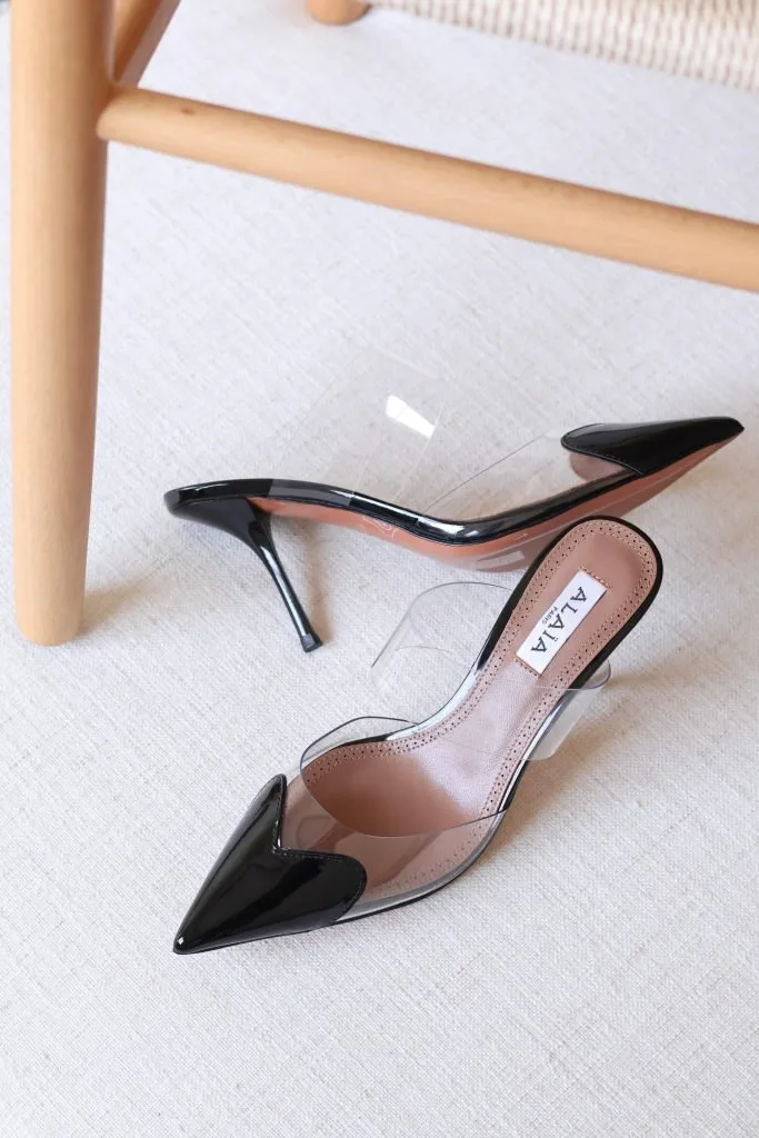 Alaïa Le Coeur Mules