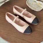Chanel CC ballet flats