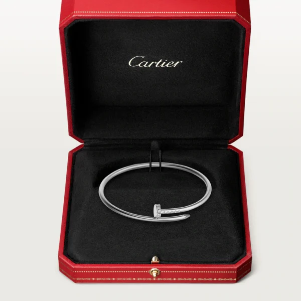 Juste un Clou bracelet, small model, diamonds  Jewellery