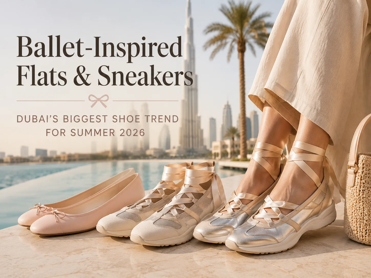 Ballet-Inspired Flats & Sneakers: Dubai’s Biggest Shoe Trend for Summer 2026