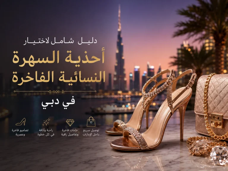 دليل شامل لاختيار أحذية السهرة النسائية الفاخرة في دبي