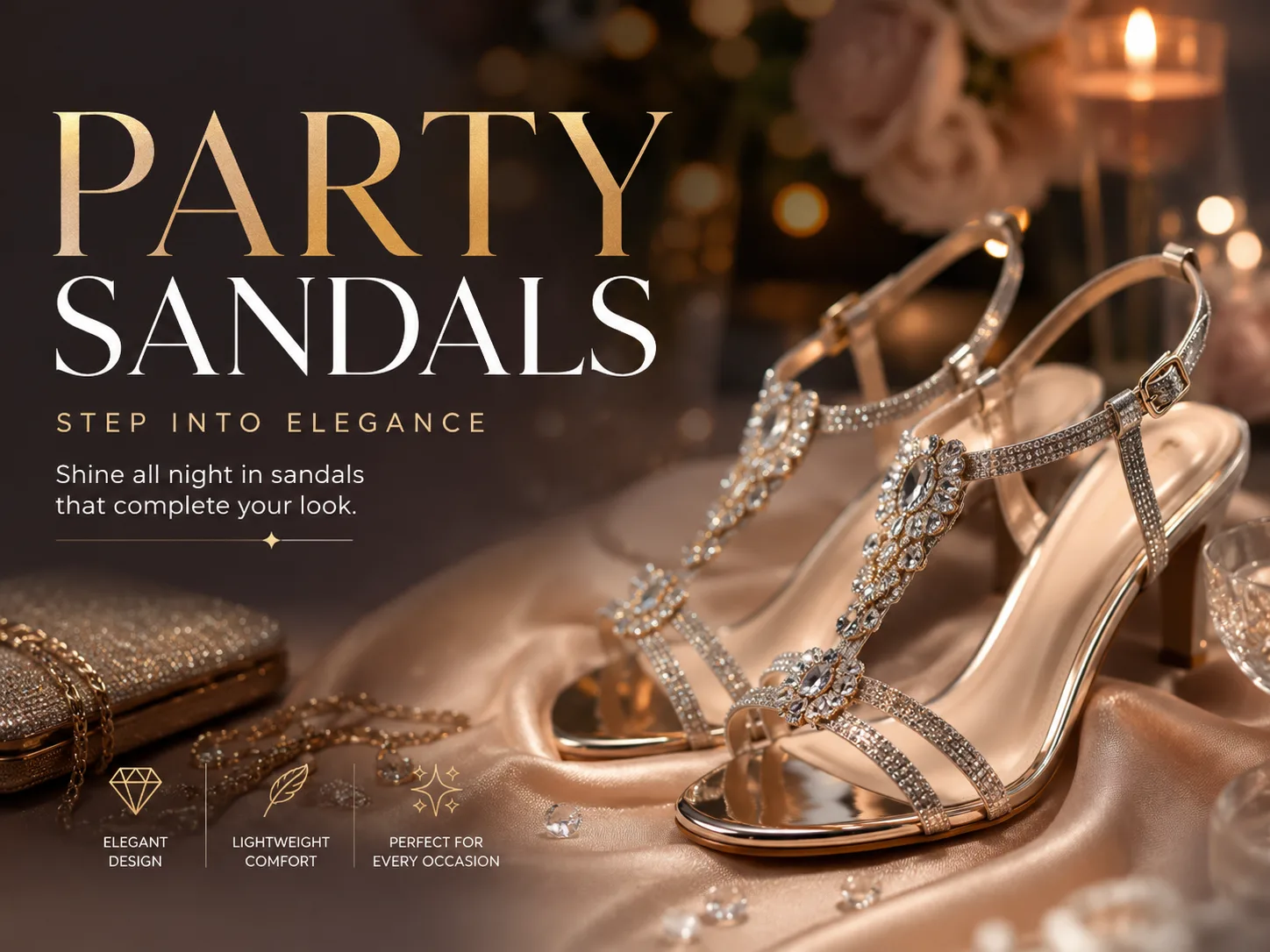 How to Choose the Perfect Party & Wedding Sandals: Complete Style Guide 2026