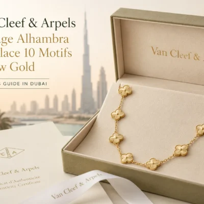 Van Cleef & Arpels Vintage Alhambra Necklace 10 Motifs Yellow Gold: A Buyer’s Guide in Dubai